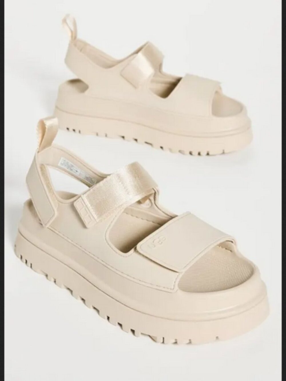 UGG golden glow sandals beige size 10